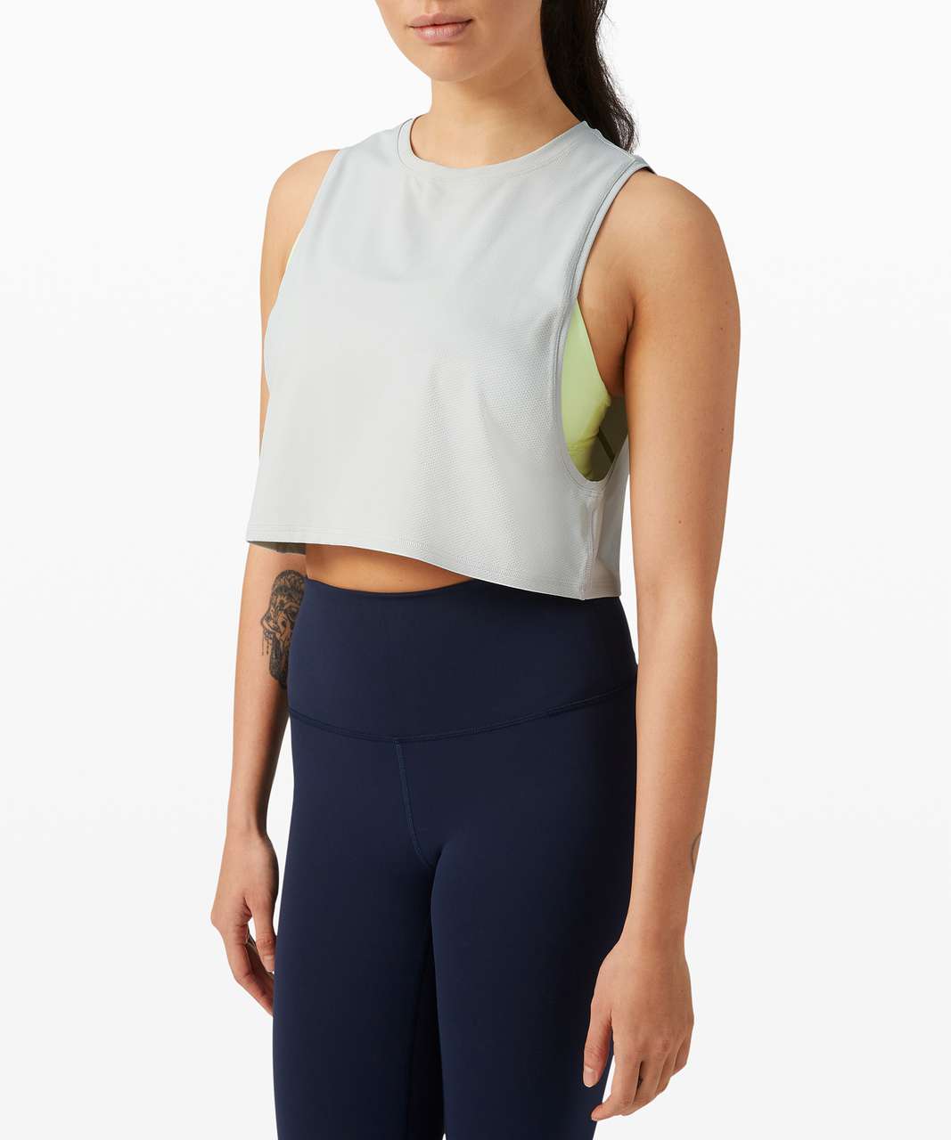 Lululemon Keep It Cropped Tank - Black - lulu fanatics