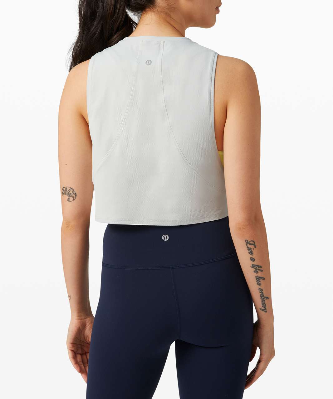 Lululemon Muscle Love Crop Tank *Tough - Vapor - lulu fanatics