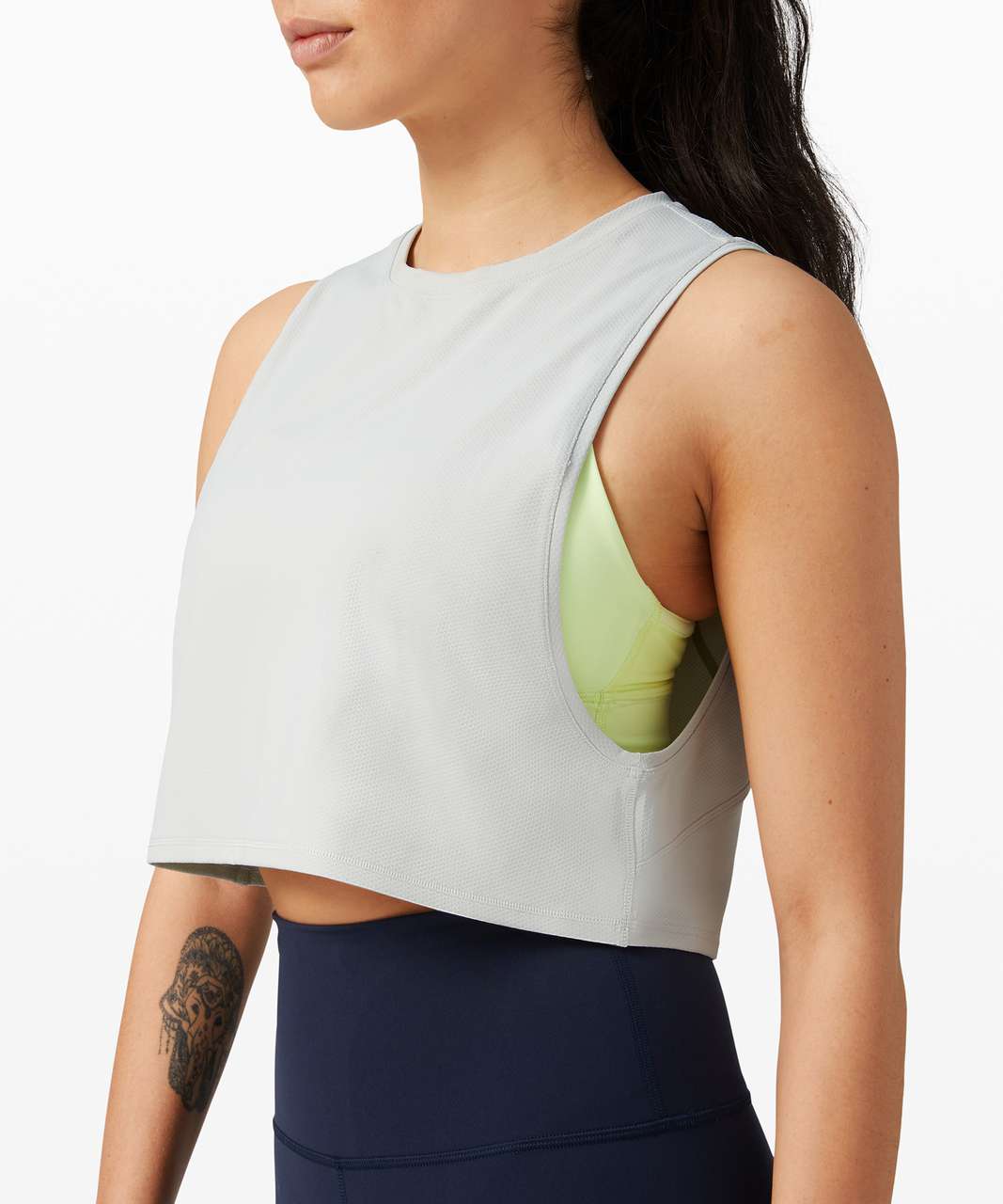 Lululemon Muscle Love Crop Tank Duped