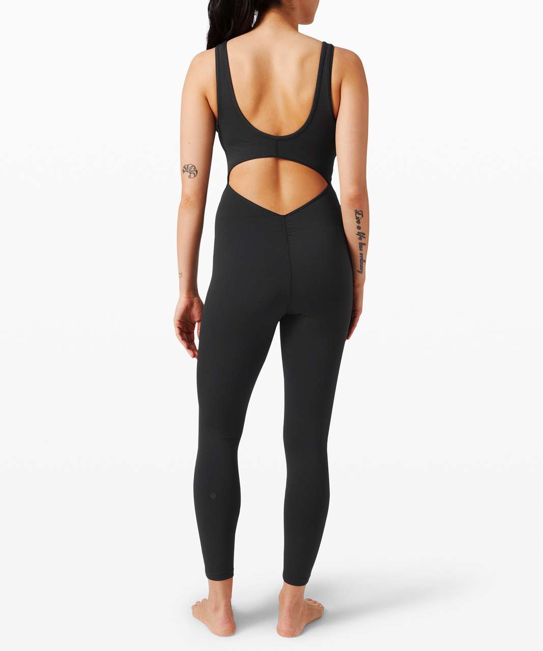 Align 8” Onesie size 4 black. Got this on sale for $89 in store and I am in  love. It looks cute with a sweatshirt tied around the waist : r/lululemon