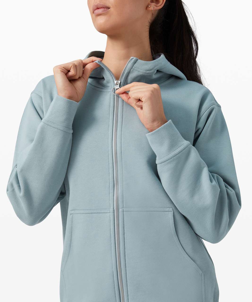 Lululemon All Yours Zip Hoodie - White - lulu fanatics