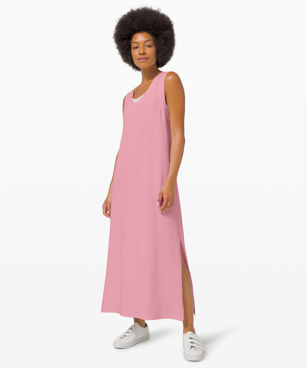 Lululemon All Yours Tank Maxi Dress - Pink Taupe