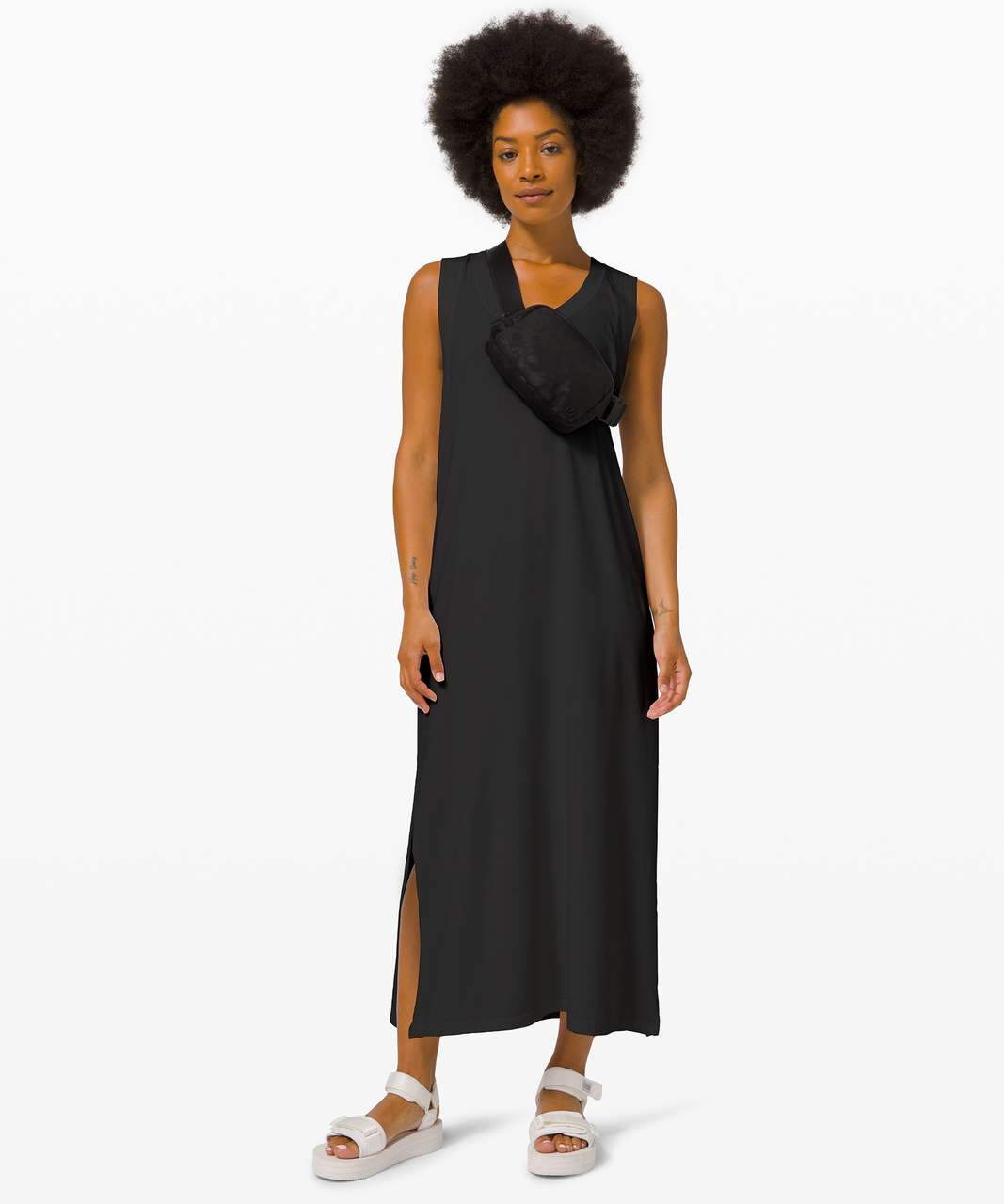 Lululemon Picnic Play Dress - Black - lulu fanatics