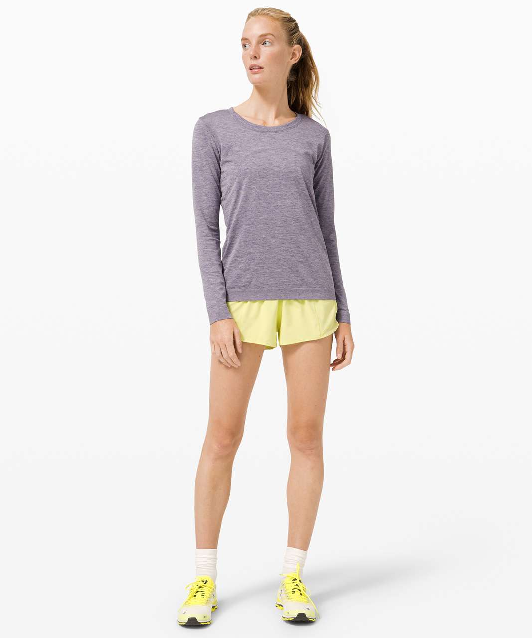 Lululemon Swiftly Relaxed Long Sleeve 2.0 - Midnight Orchid / Iced Iris