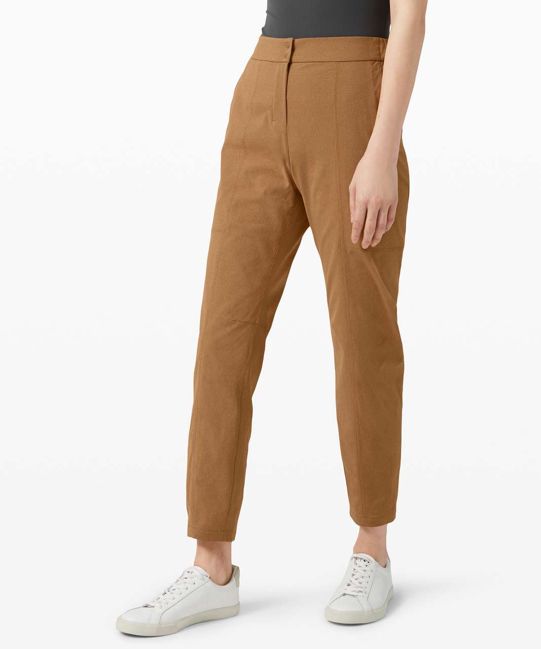 Lululemon On The Fly 7/8 Pant *27 - Saddle Brown - lulu fanatics