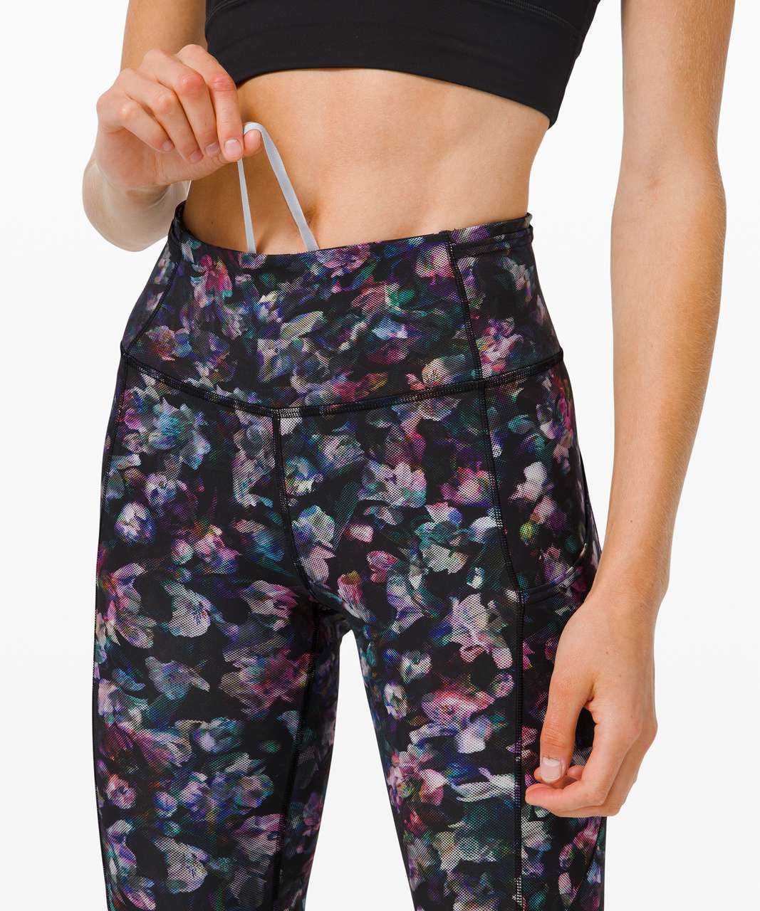 Lululemon Fast and Free Tight II 25" *Non-Reflective Nulux - Activate Floral Multi