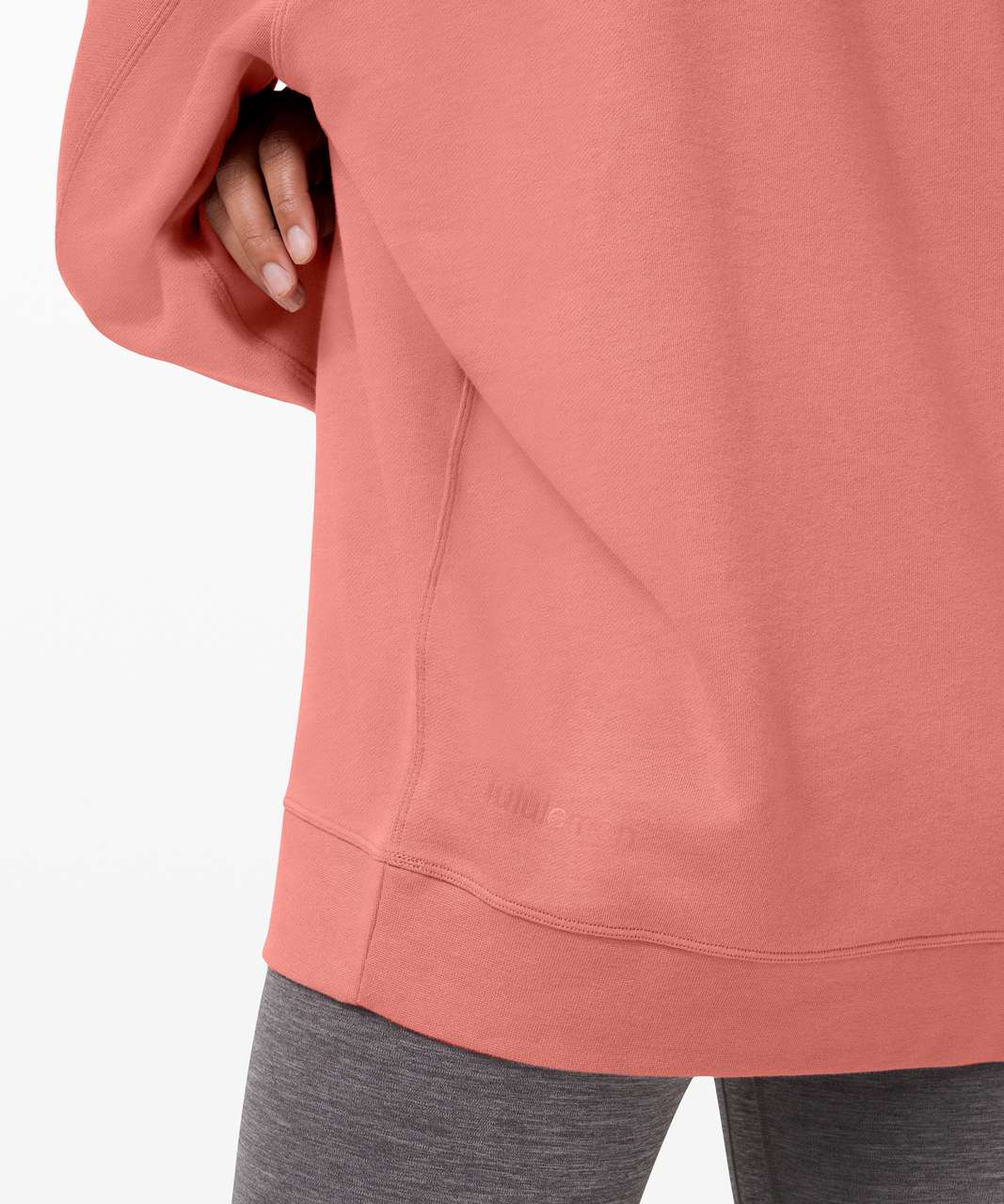 Lululemon Perfectly Oversized Crew - Brier Rose - lulu fanatics