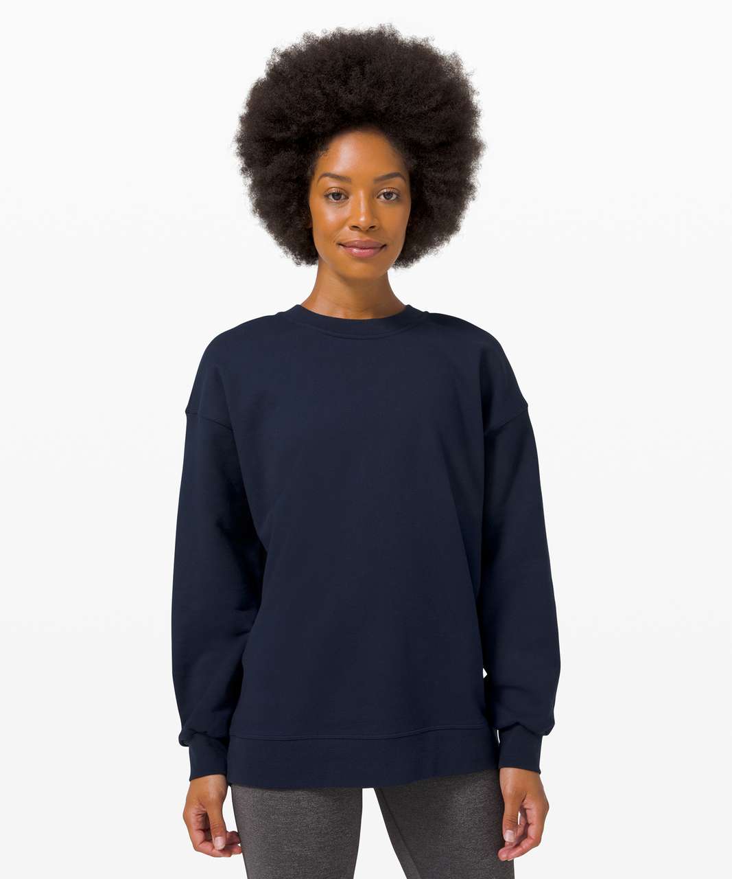 Lululemon Perfectly Oversized Crew - True Navy