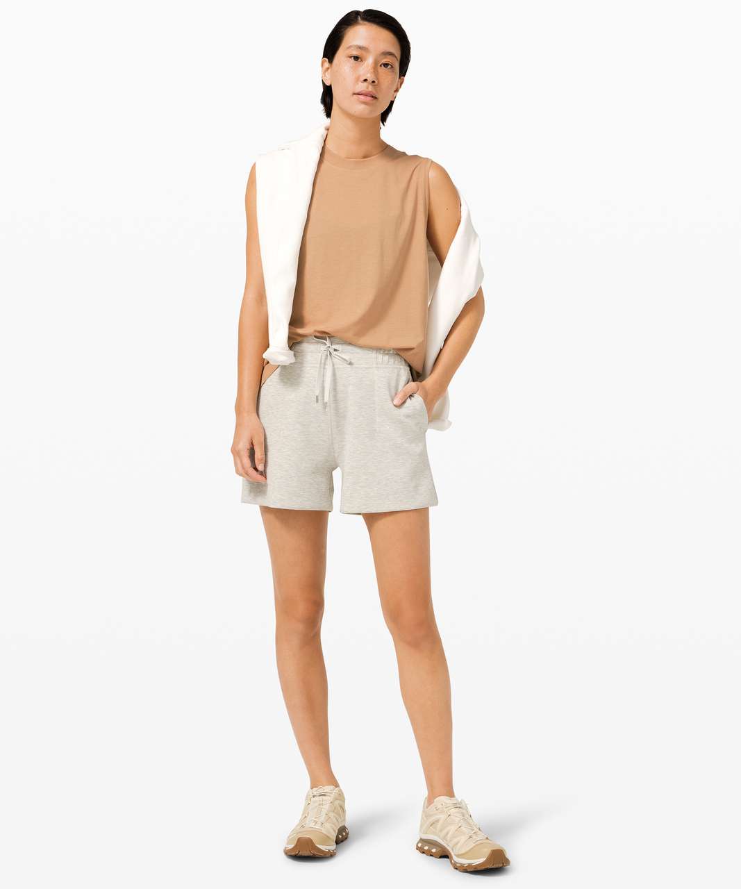 Lululemon All Yours Boyfriend Tank - Beech Wood