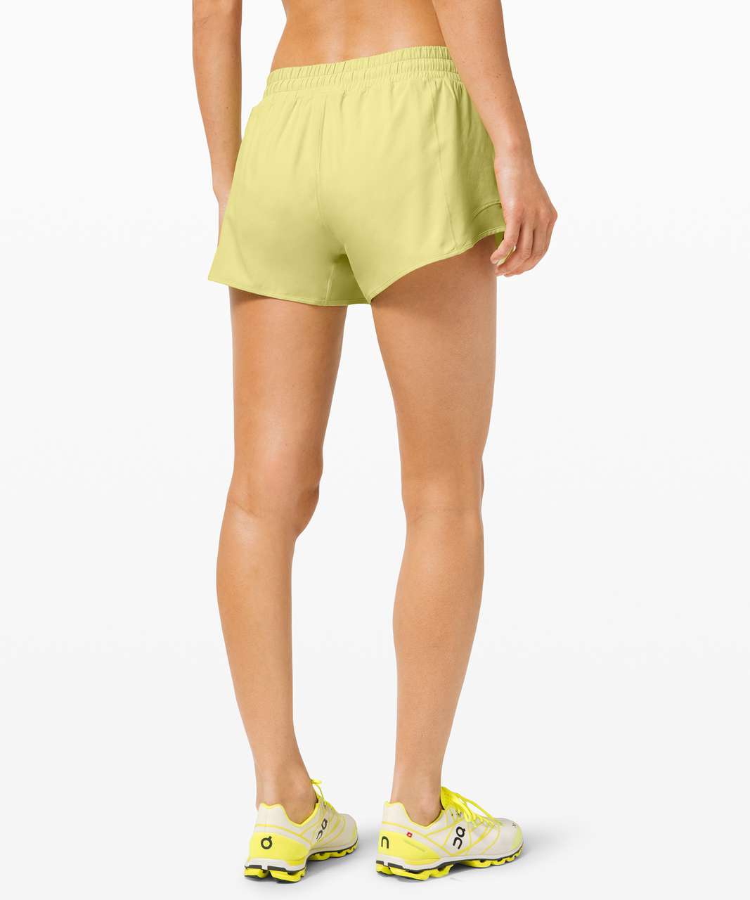 Lululemon Hotty Hot Short II *Long 4" - Lemon Vibe