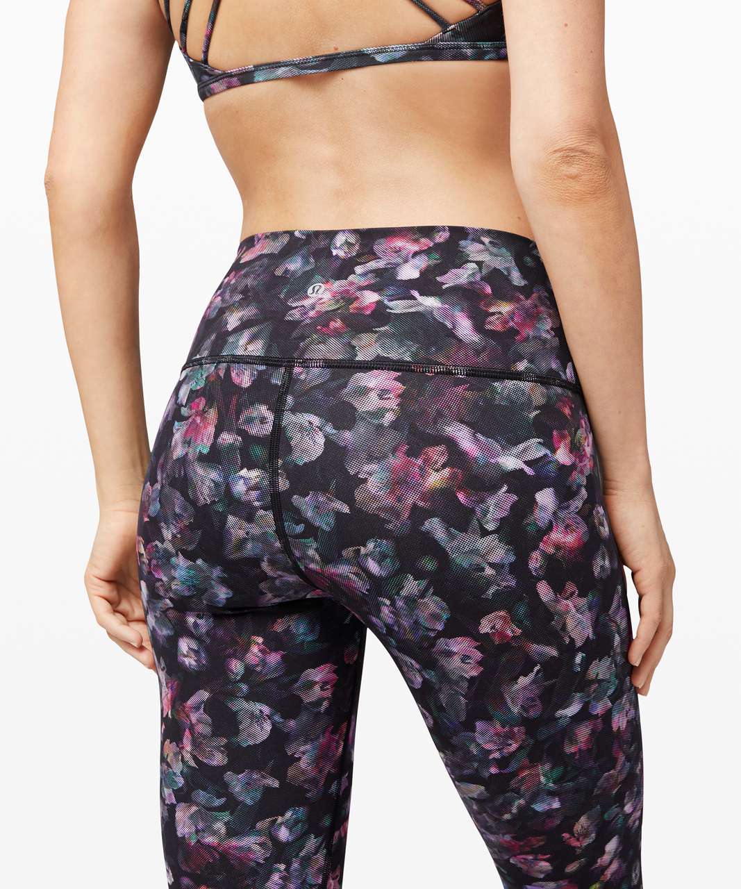 Lululemon Women Wunder Under HR Tight Flower Print LW5AS0S Size 6