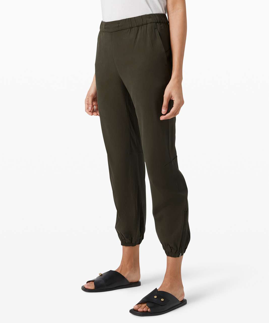 Lululemon Essential Affinity Mid Rise Jogger - Dark Olive