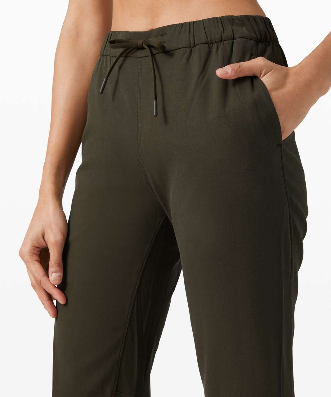 Lululemon Essential Affinity Mid Rise Jogger - Dark Olive