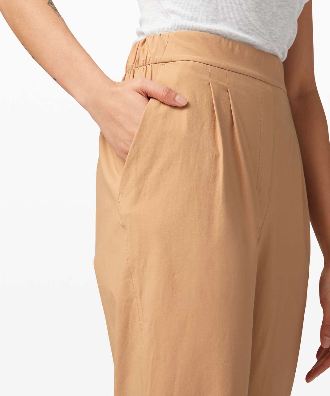 Lululemon Your True Trouser High Rise Pant - Beech Wood - lulu fanatics