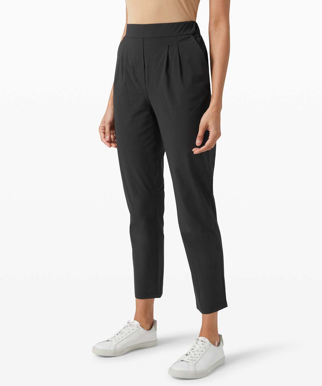 Lululemon Train Times Crop (17) - Pulse Capri Black / Black - lulu fanatics