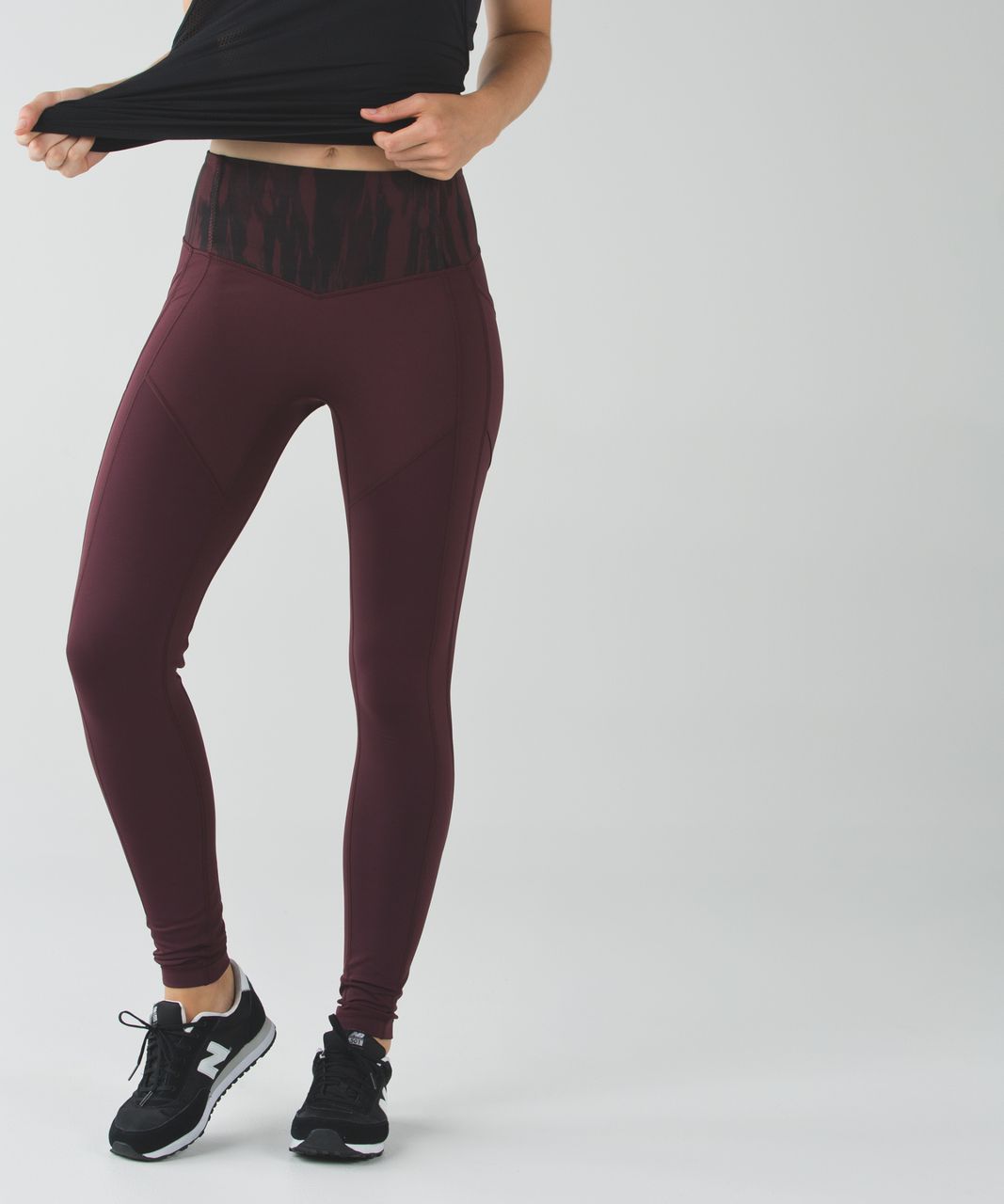 Lululemon All The Right Places Pant - Bordeaux Drama