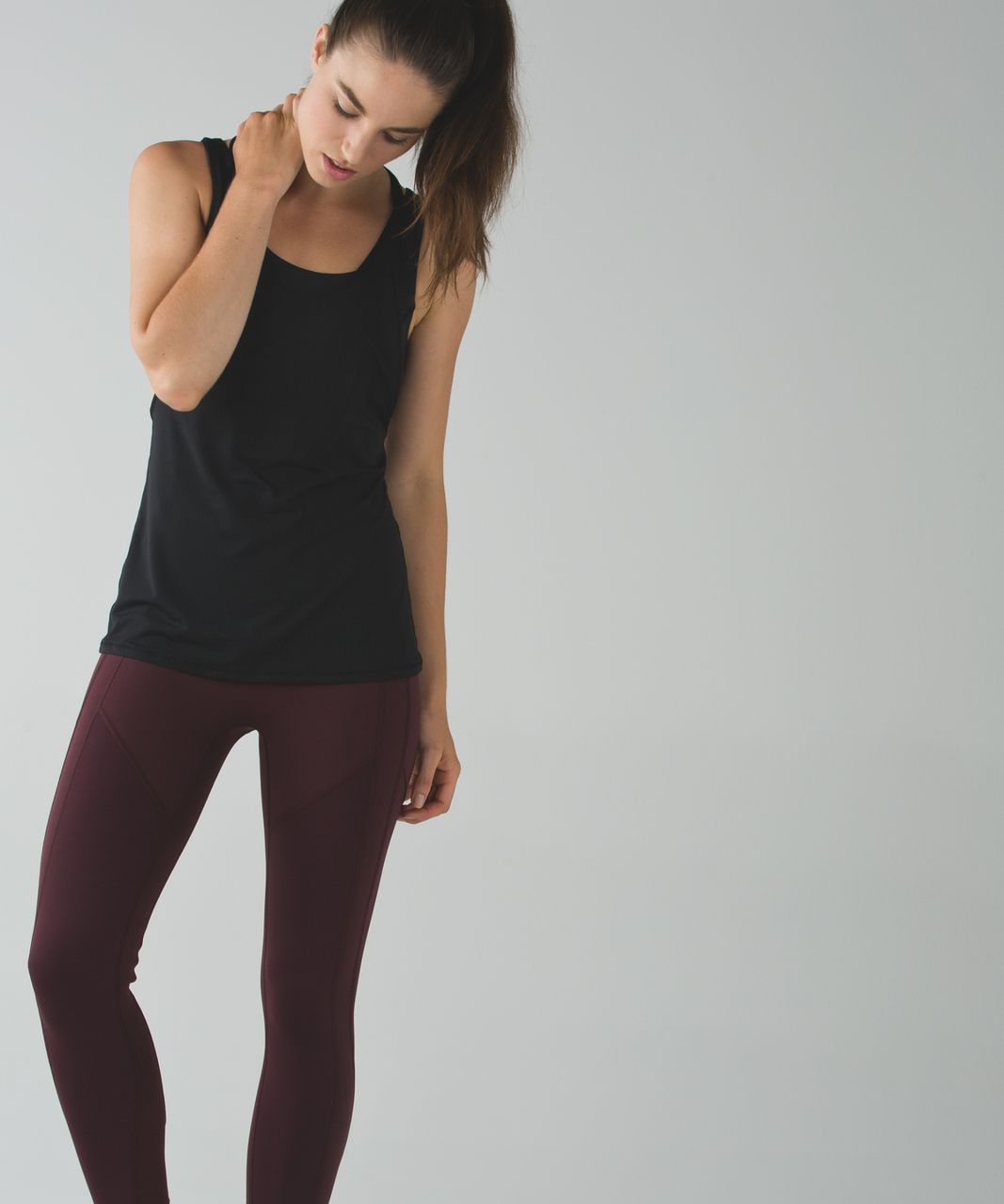 Lululemon All The Right Places Pant - Bordeaux Drama