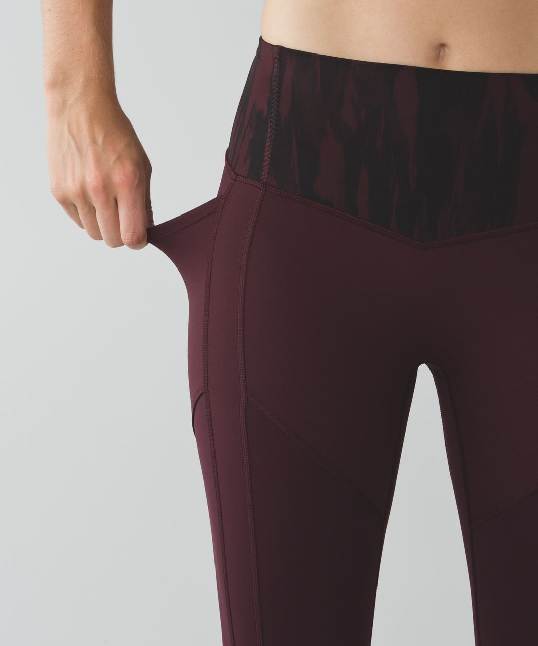 Lululemon All The Right Places Pant - Bordeaux Drama