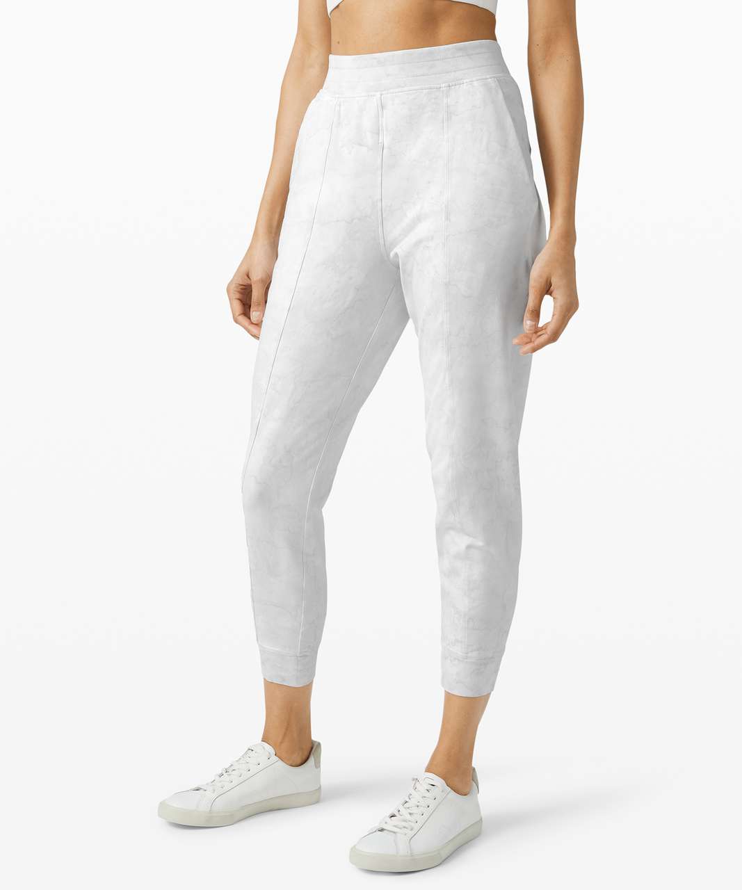 Lululemon LA Sweat Pant 26 - Watercolor Wash White / Stargaze