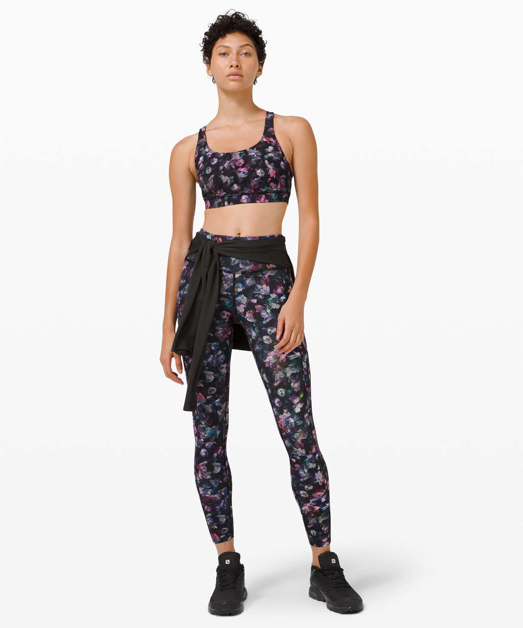 Lululemon Sports Bra 6/8 M: INFINITE FLOW, Sweat Times, Energy- Nami  Wave,floral