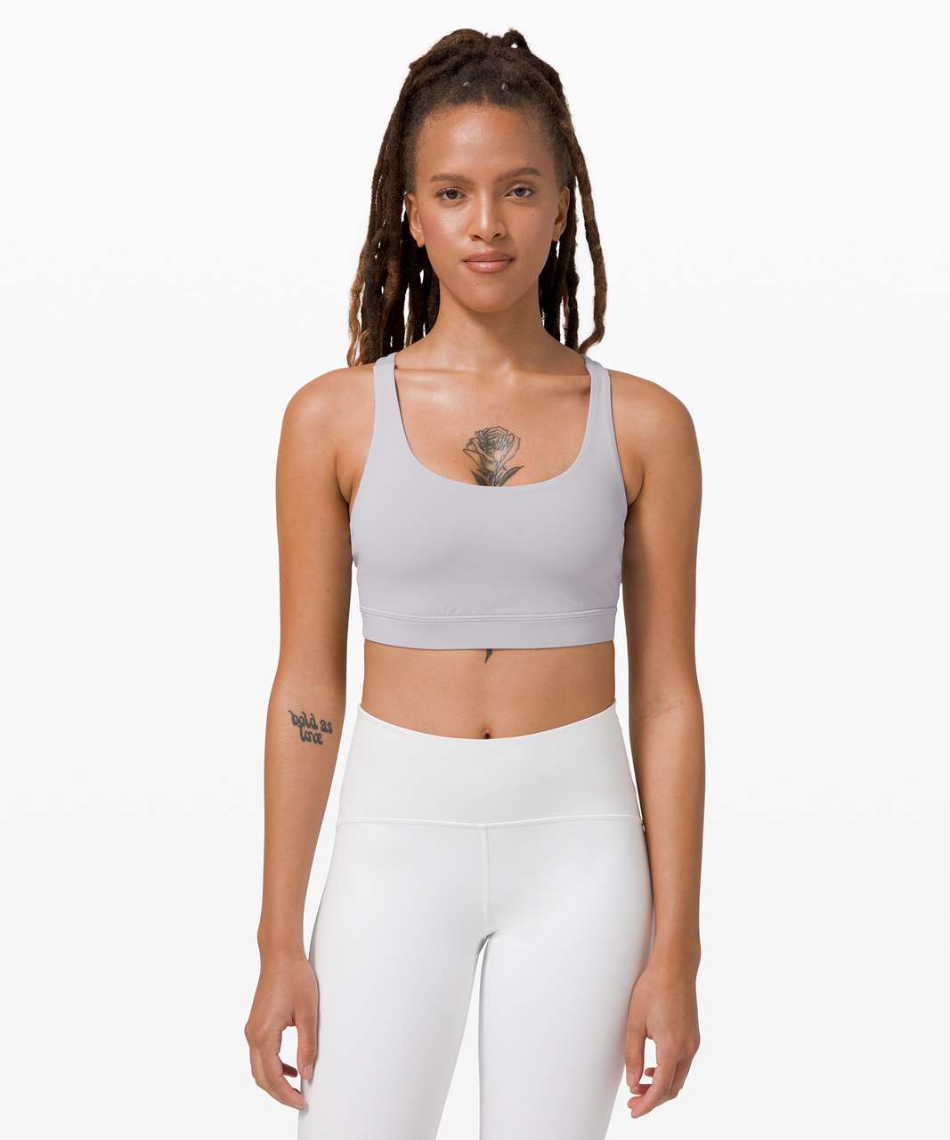 Lululemon Energy Bra *Medium Support, B-D Cup - Chrome