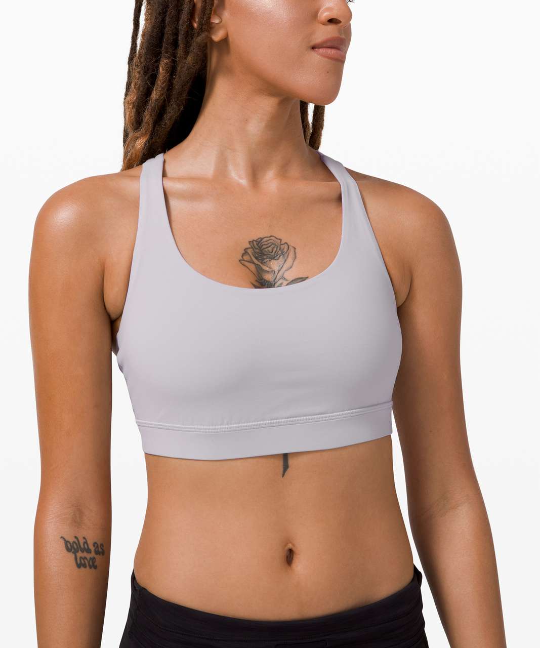 Lululemon Energy Bra *Medium Support, B-D Cup - Chrome