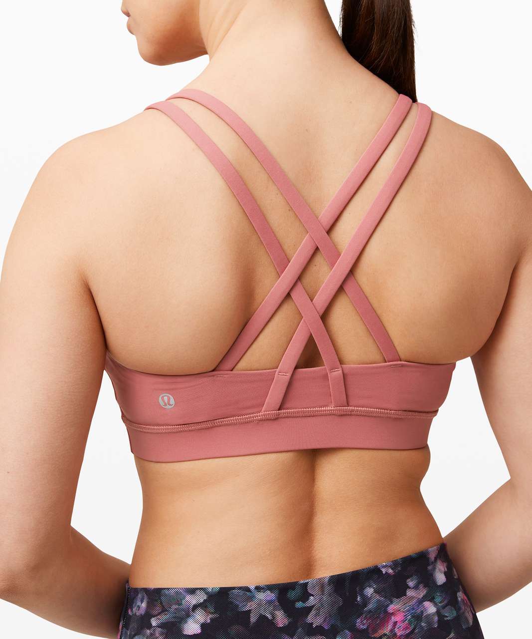 Lululemon Energy Bra *Medium Support, B-D Cup - Cherry Tint