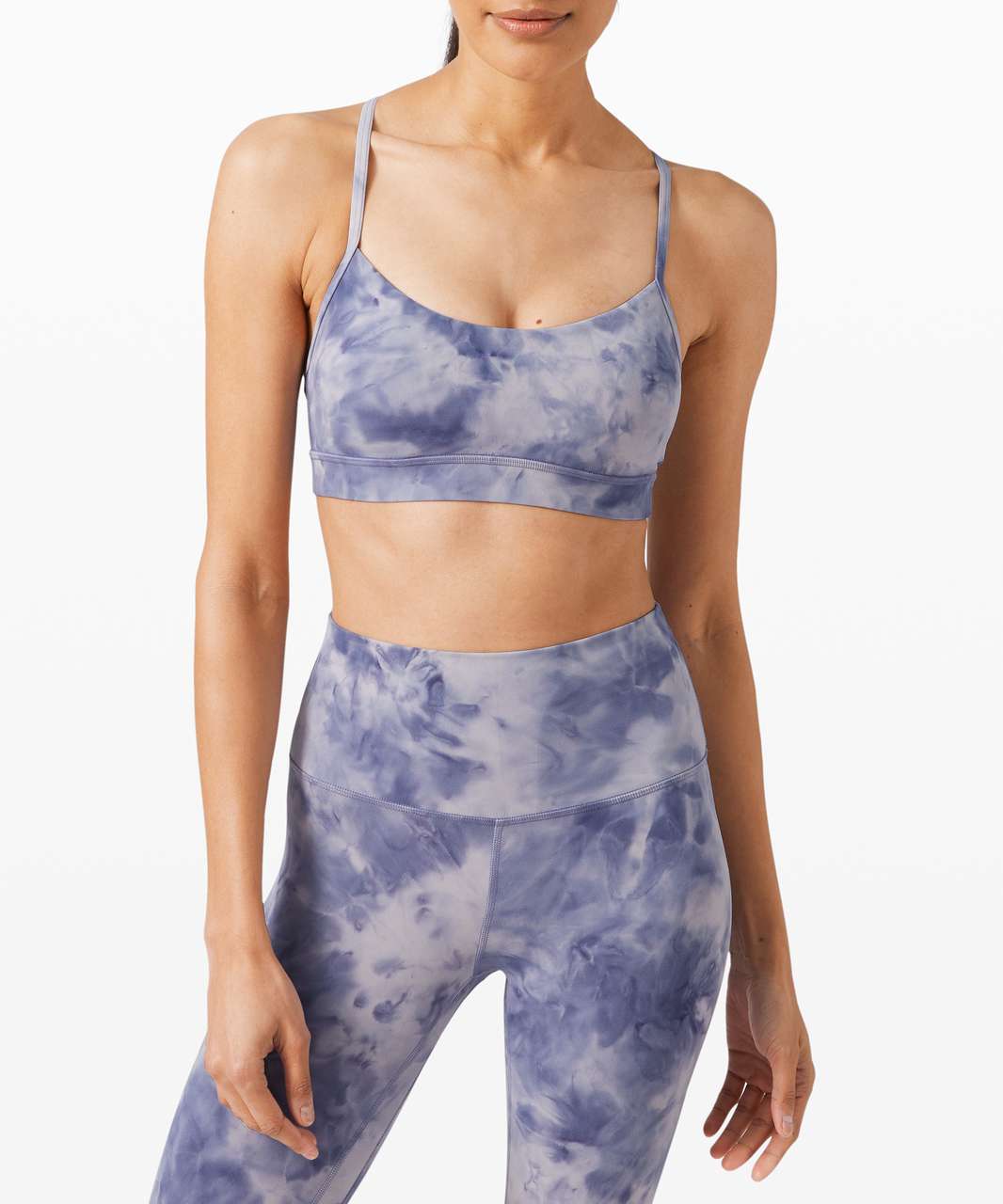 Lululemon Flow Y Bra Nulu *Light Support, B/C Cup - Diamond Dye