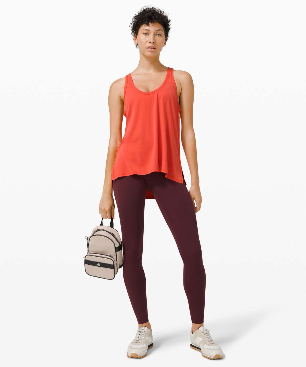 Lululemon Ease of It All Tank - Carnation Red