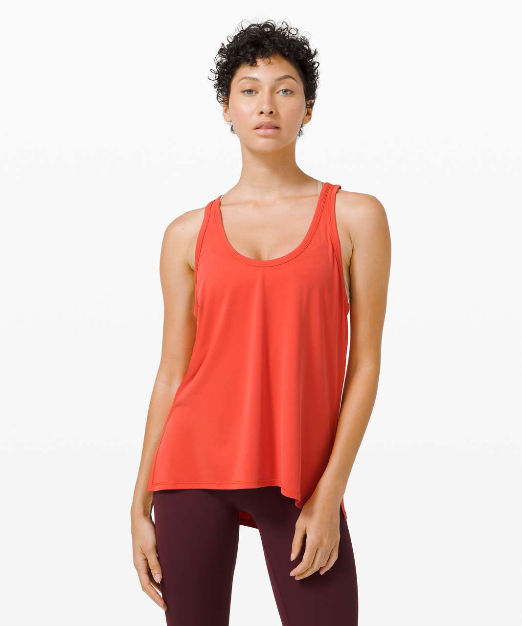 Lululemon Ease of It All Tank - Carnation Red