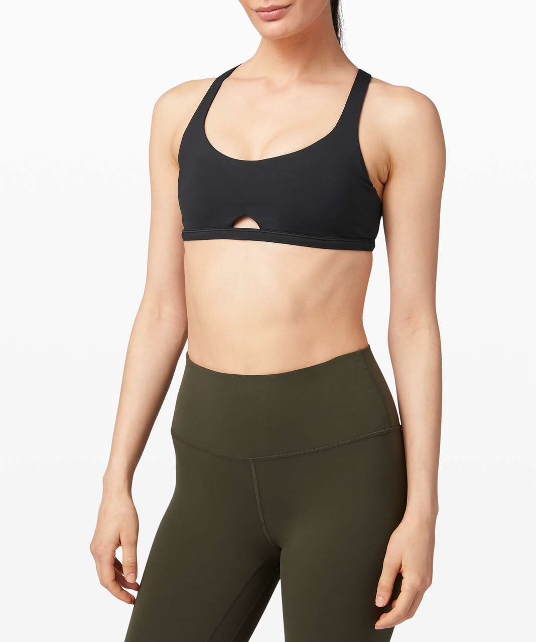 Lululemon Free to be Bra *Wild Peak - Black - lulu fanatics