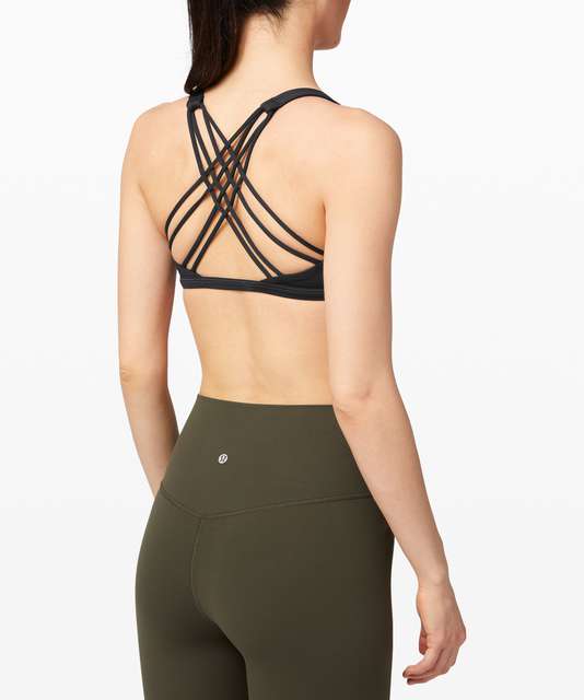 Lululemon Pyrox Bra *lululemon lab - Black - lulu fanatics