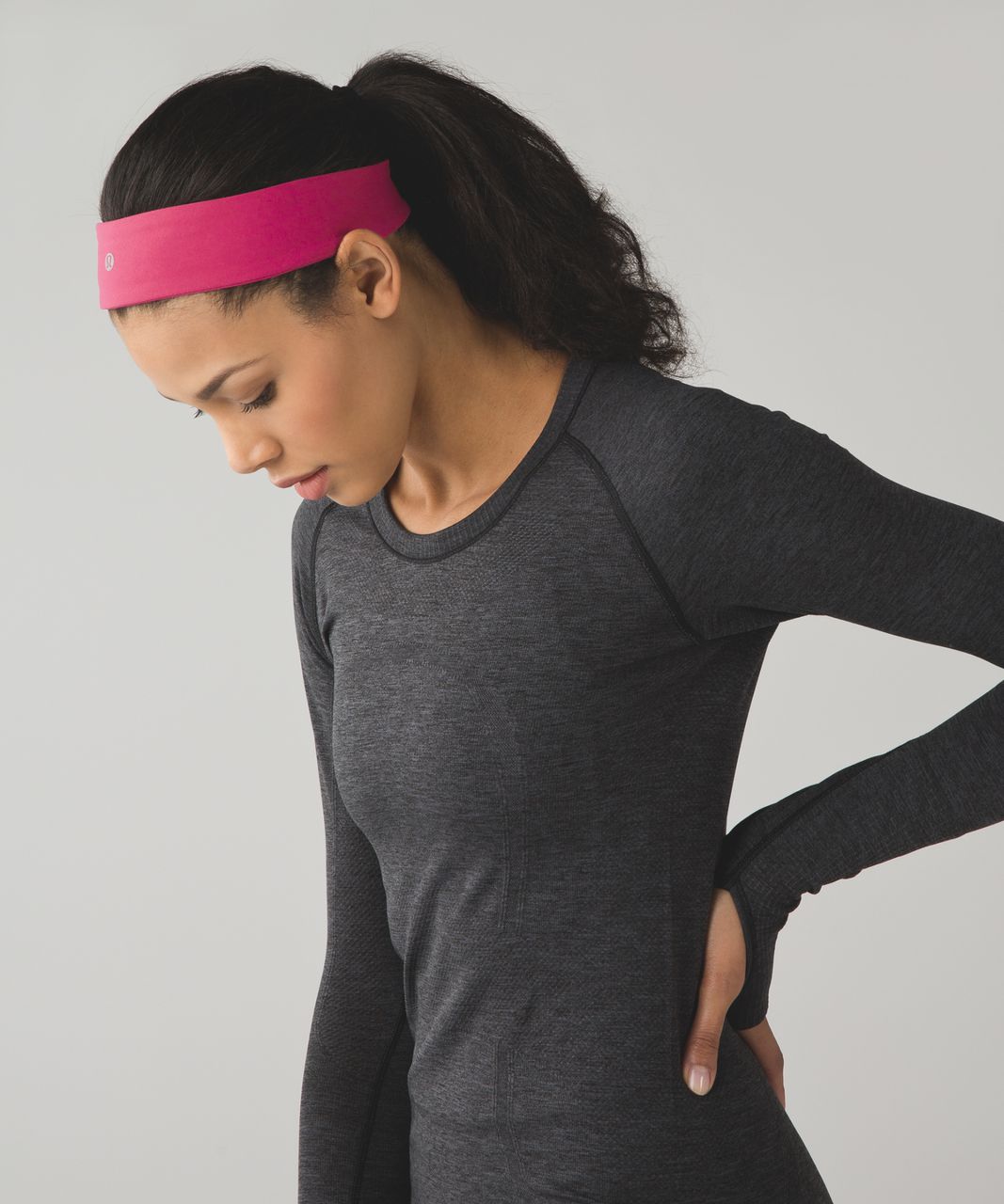 Lululemon Fly Away Tamer Headband II - Boom Juice