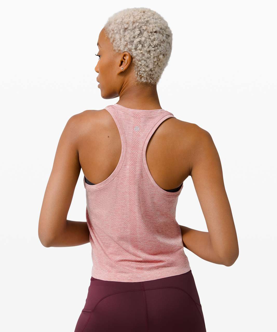 Lululemon Swiftly Tech Racerback 2.0 *Race Length - Cherry Tint / White