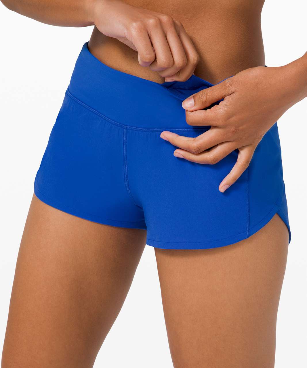 Lululemon Speed Up Short *2.5 - Cerulean Blue - lulu fanatics