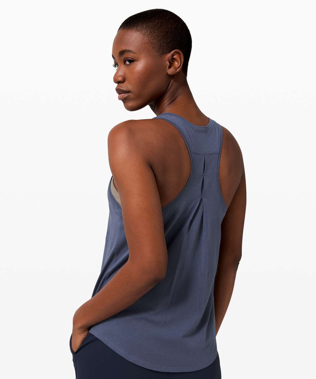 Lululemon Love Tank *Pleated - Ink Blue