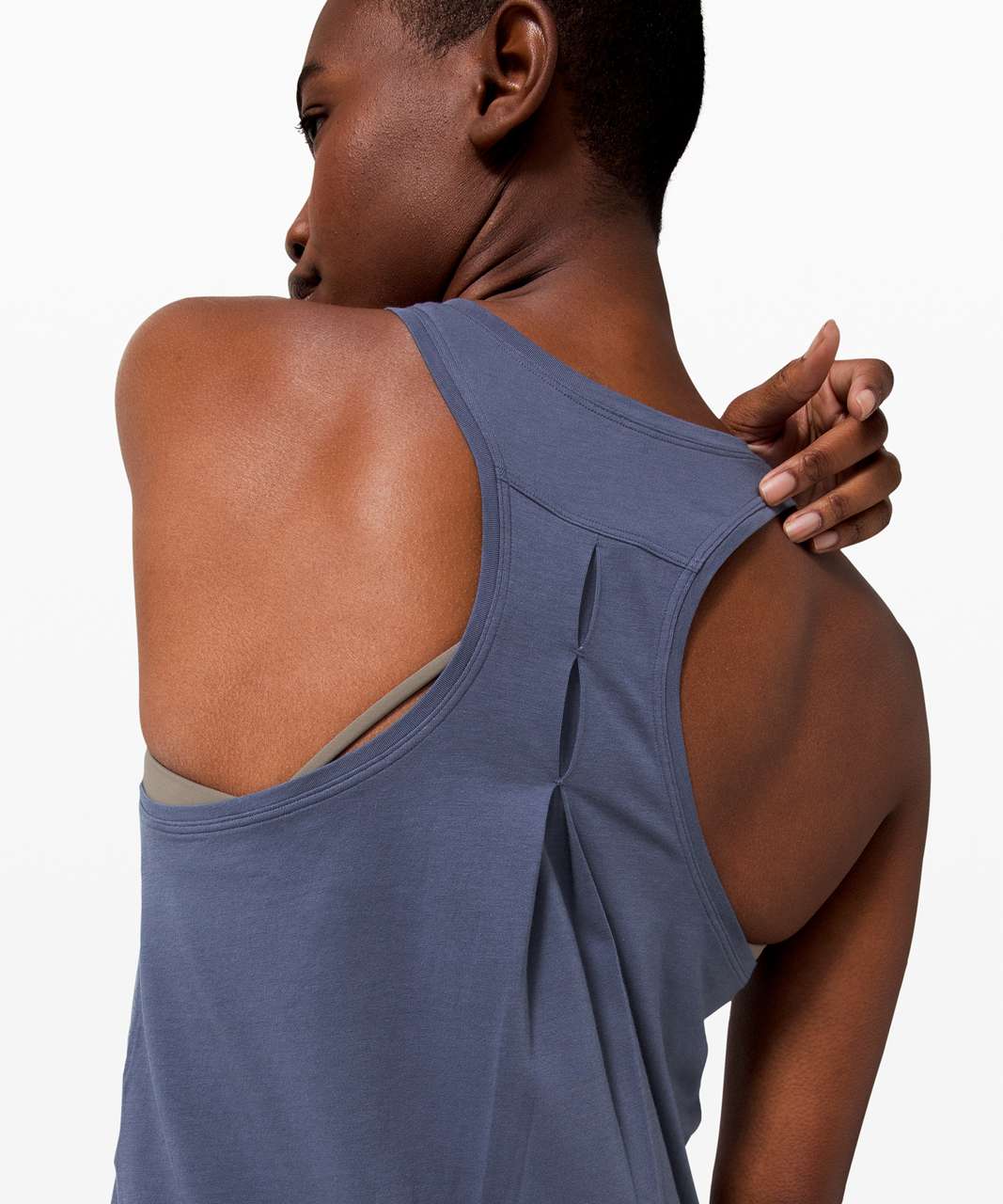 Lululemon Love Tank *Pleated - Ink Blue