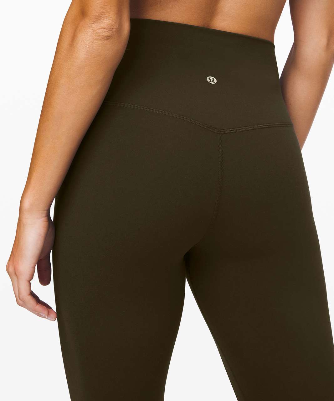 Lululemon Align Short *6 - Dark Olive - lulu fanatics