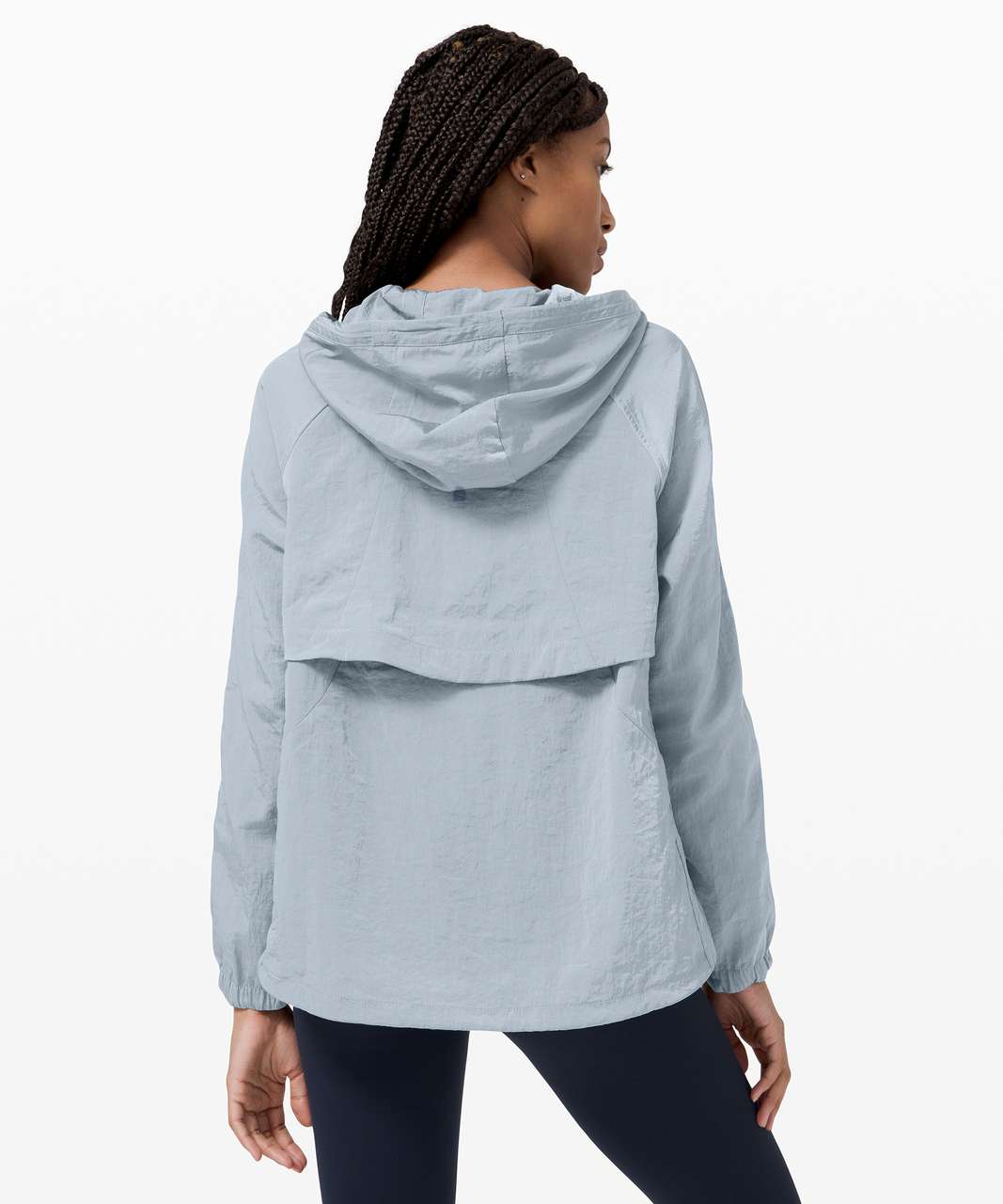 Lululemon Seek Vistas 1/2 Zip Jacket - Chambray