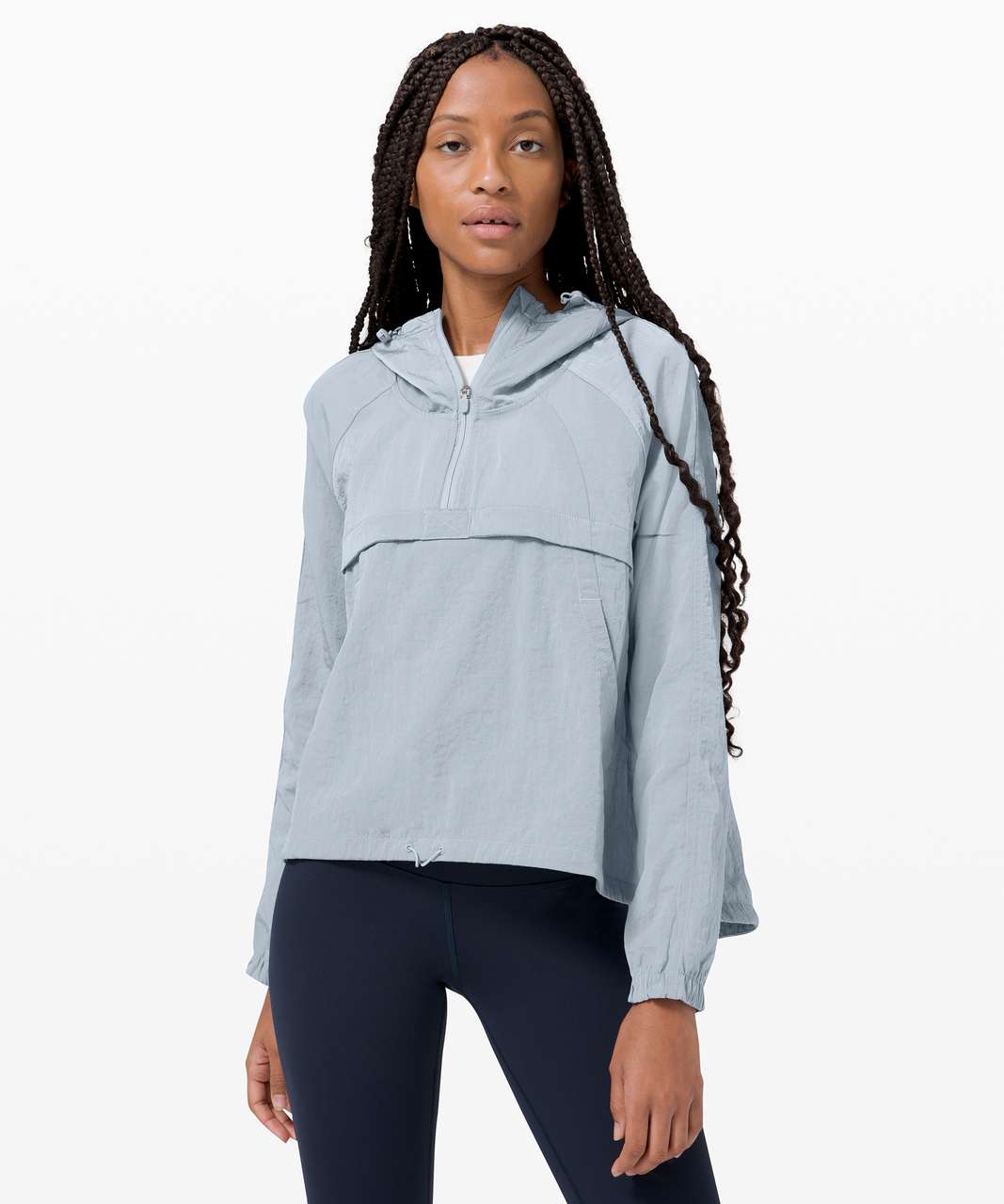 Lululemon Seek Vistas 1/2 Zip Jacket - Chambray