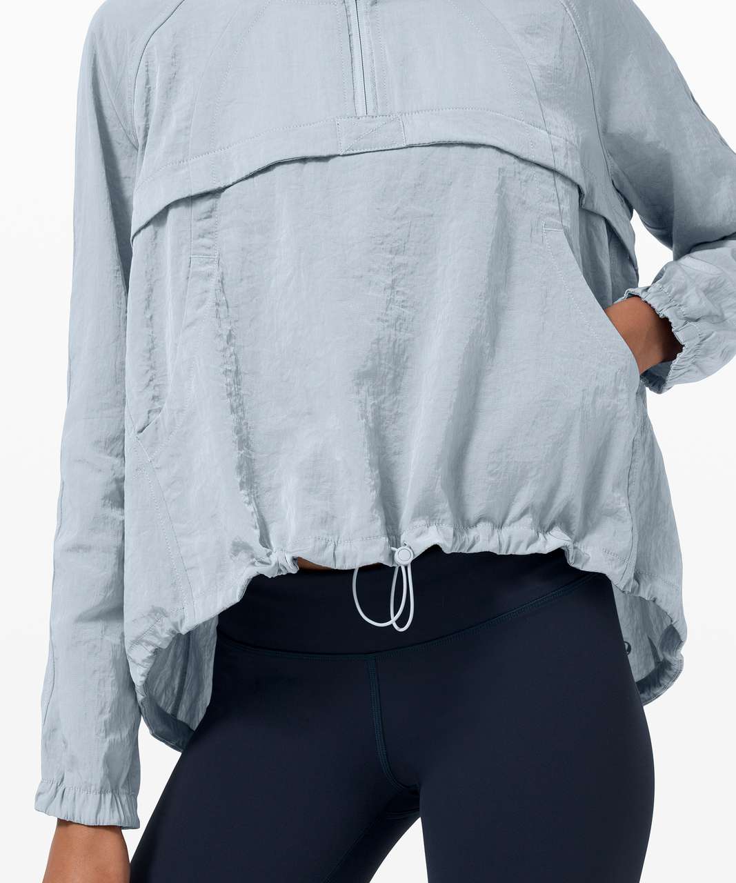 Lululemon Seek Vistas 1/2 Zip Jacket - Chambray