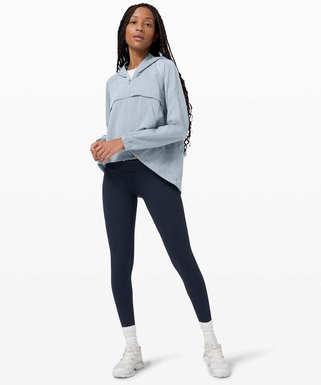 Lululemon Seek Vistas 1/2 Zip Jacket - Chambray