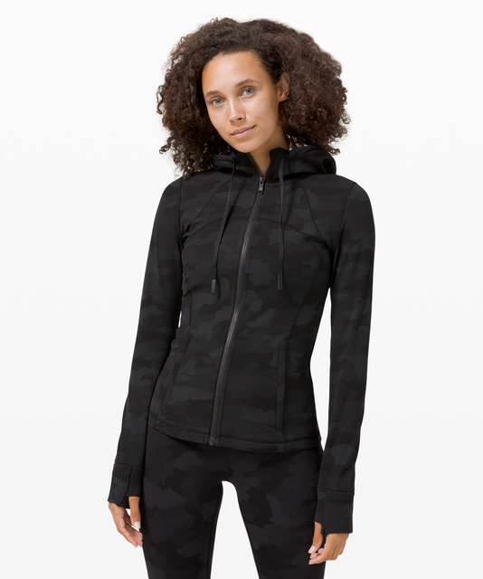 Lululemon Hooded Define Jacket *Nulu - Intertwined Camo Deep Coal