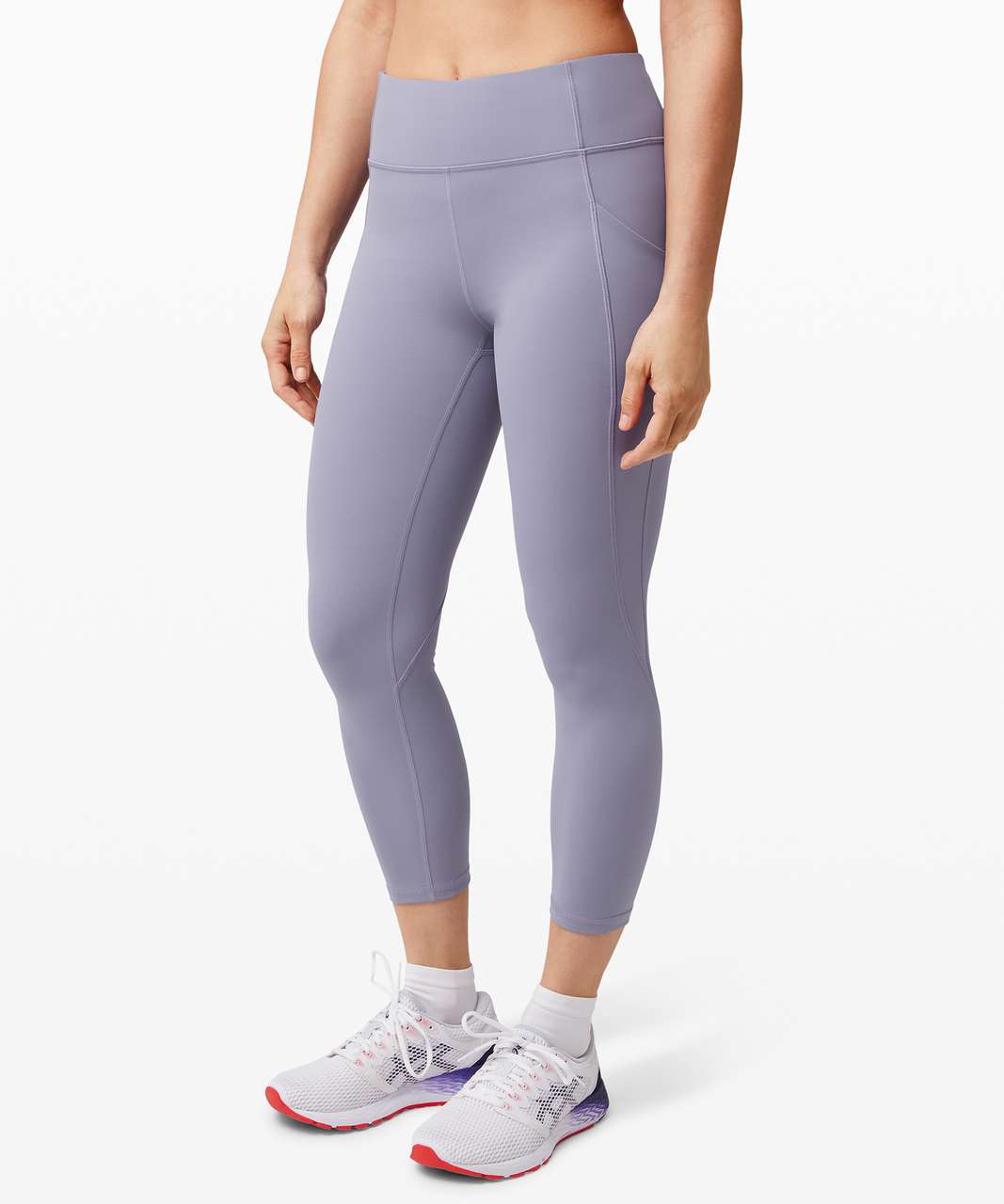 Lululemon Time To Sweat Crop 23 - Peri Purple - lulu fanatics