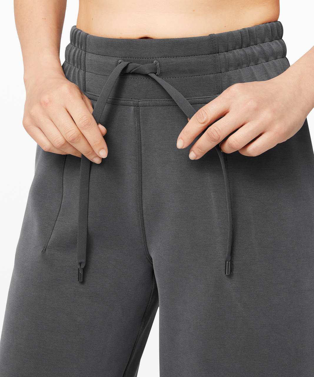 Lululemon Soft Ambitions High Rise Crop - Graphite Grey