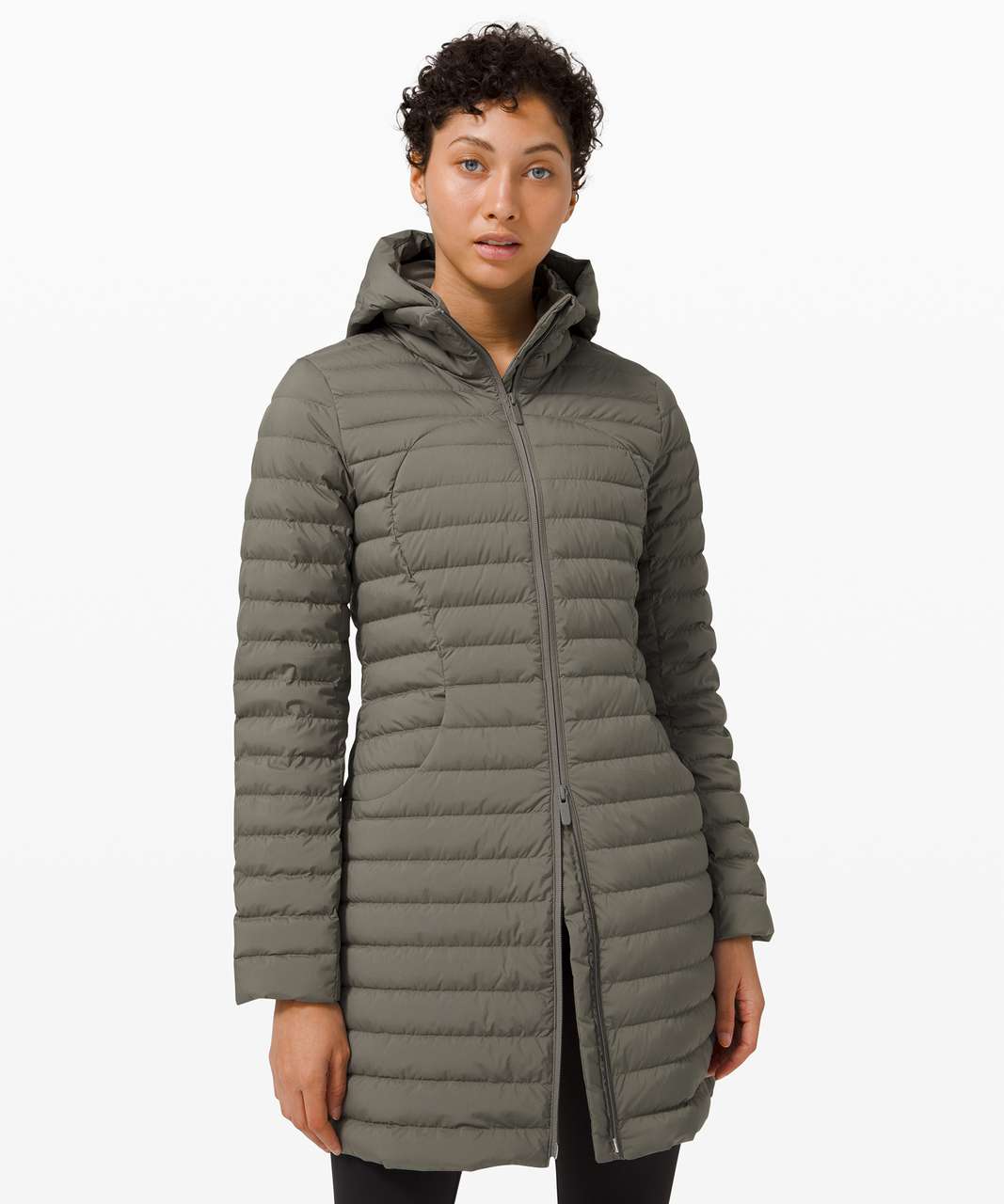 Lululemon Pack It Down Jacket - Blue Linen - lulu fanatics