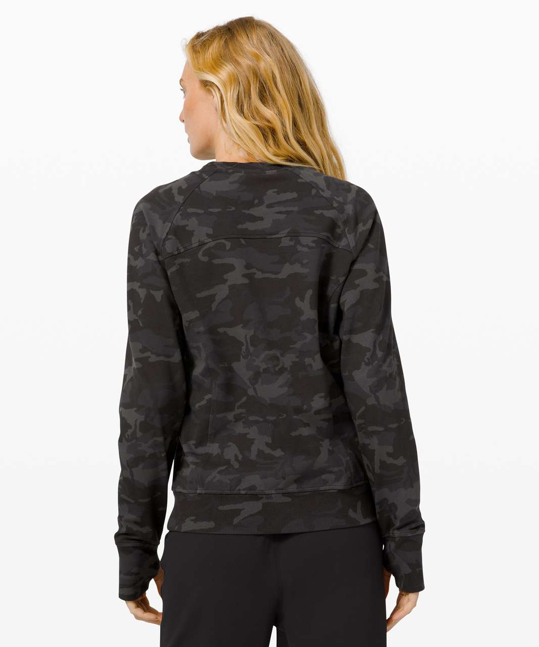 Lululemon Scuba Crew - Incognito Camo Multi Grey