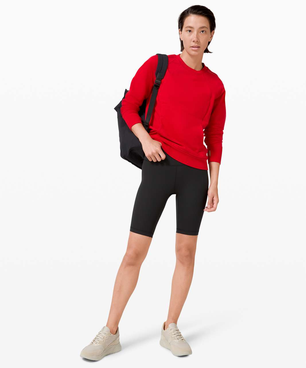 Lululemon Scuba Crew - Dark Red