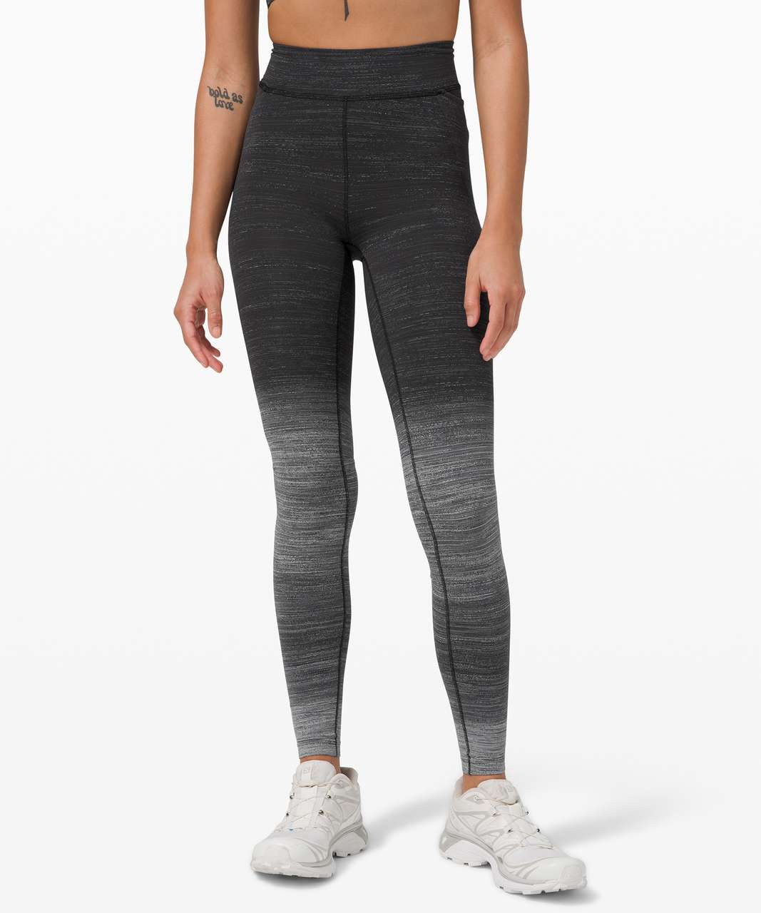 Lululemon Varsa Tight 28" *lululemon lab - Aurora Glow Jacquard Black Obsidian