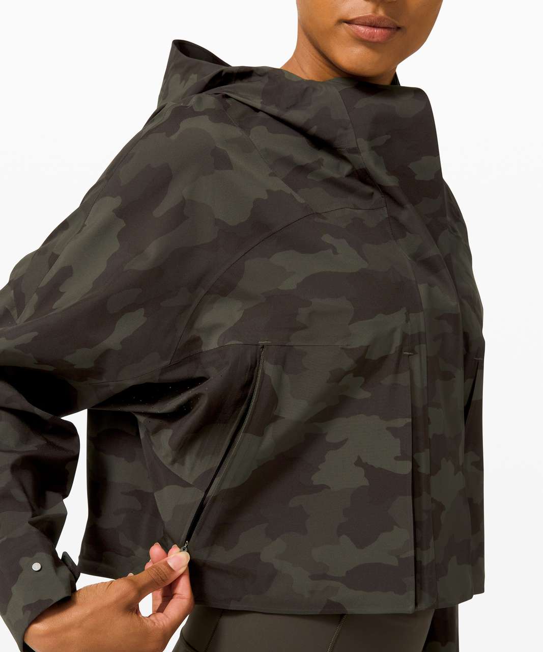 Lululemon Rain Chaser Jacket - Heritage 365 Camo Dark Olive Multi ...